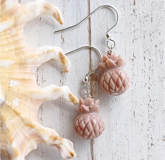 Pineapple Earrings | Tropical | Fruit Earrings | Gold | Silver (Pack of 3) SRP $5.00