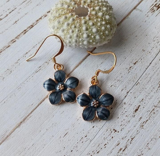 Flower Earrings | Small Flower Earrings | Floral | Grey | Pink (Pack of 3) SRP $8.00